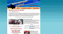 Desktop Screenshot of mariobrotherscarting.com